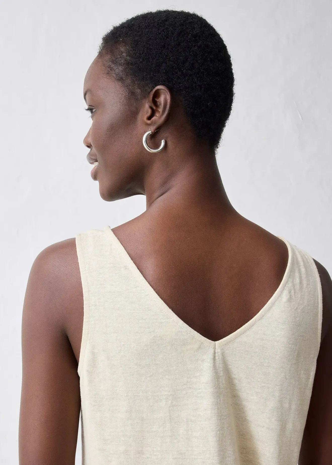 bonprix Débardeur 100% lin|Femme T-Shirts & Tops