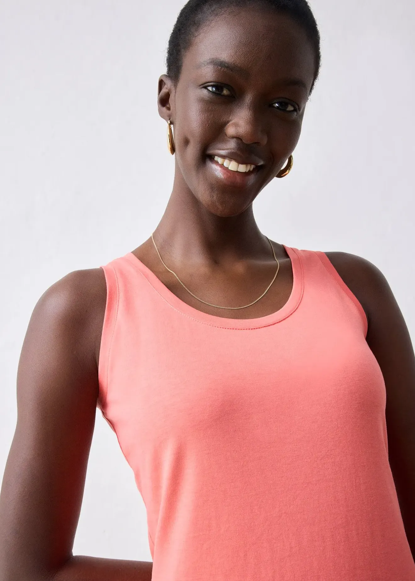 bonprix Débardeur avec soie|Femme Premium|T-Shirts & Tops