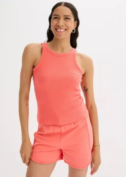 bonprix Débardeur côtelé|Femme Tricots De Peau|Basiques