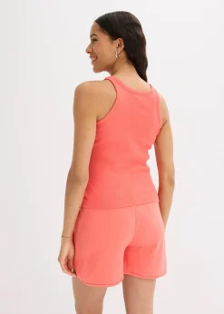 bonprix Débardeur côtelé|Femme Tricots De Peau|Basiques