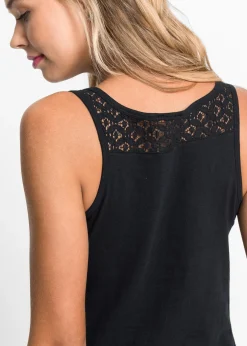 bonprix Débardeur en coton|Femme Tricots De Peau|T-Shirts & Tops