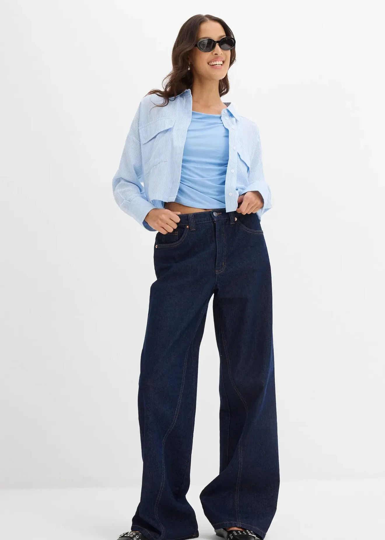 bonprix Débardeur en viscose extensible|Femme T-Shirts & Tops