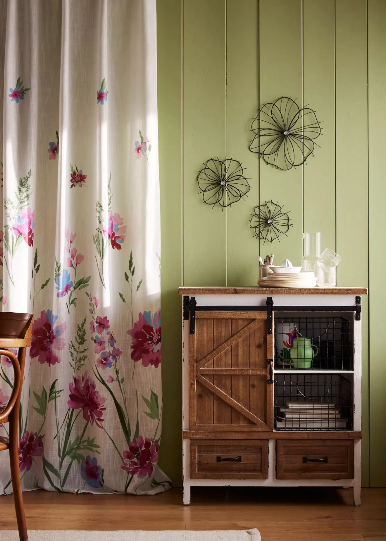 bonprix Déco murale en forme de fleurs (Ens. 3 pces.)| Salle À Manger·Décoration|Salon·Décoration