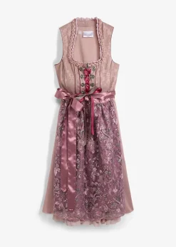 bonprix Dirndl avec tablier à sequins|Femme Robes
