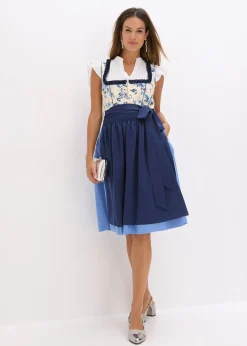 bonprix Dirndl avec tablier brodé (ens. 2 pces)|Femme Robes