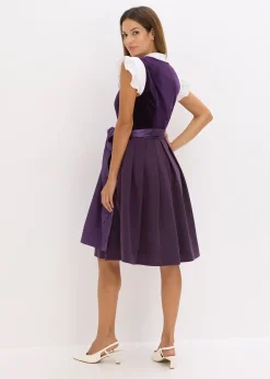 bonprix Dirndl avec velours en longueur midi (ens. 2 pces)|Femme Robes