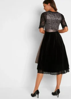 Femme bonprix Tailles Petite|Robes|Dirndl motif léopard