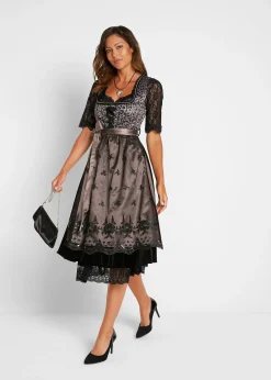 Femme bonprix Tailles Petite|Robes|Dirndl motif léopard