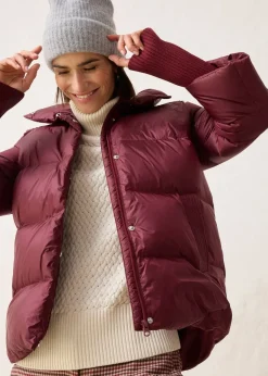 Femme bonprix Premium|Vestes & Manteaux|Doudoune à manches en maille