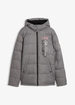 Homme bonprix Vestes|Doudoune chaude à capuche