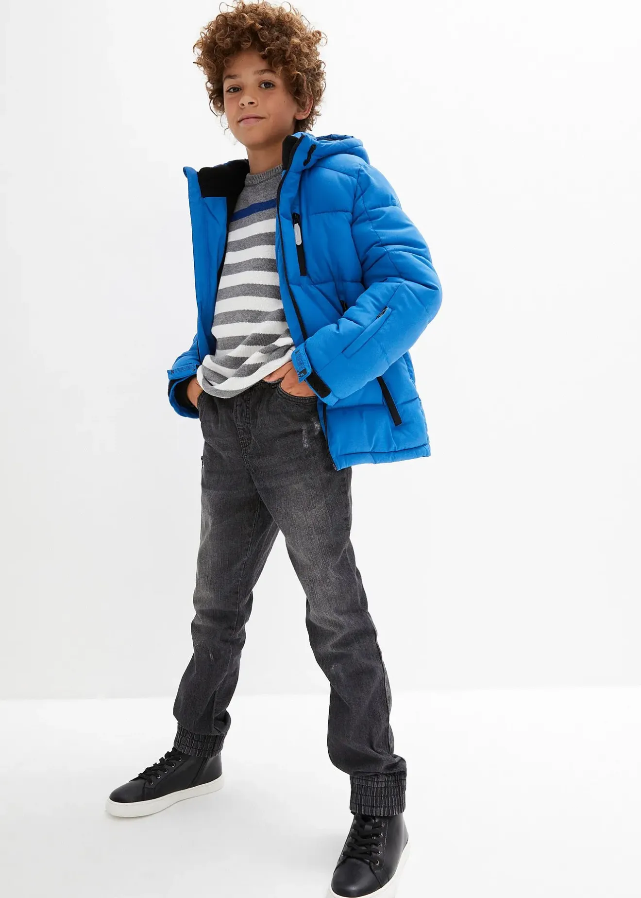 bonprix Doudoune chaude à capuche|Enfant Vêtements Enfant|Garçons 9-16 Ans·Vestes Outdoor