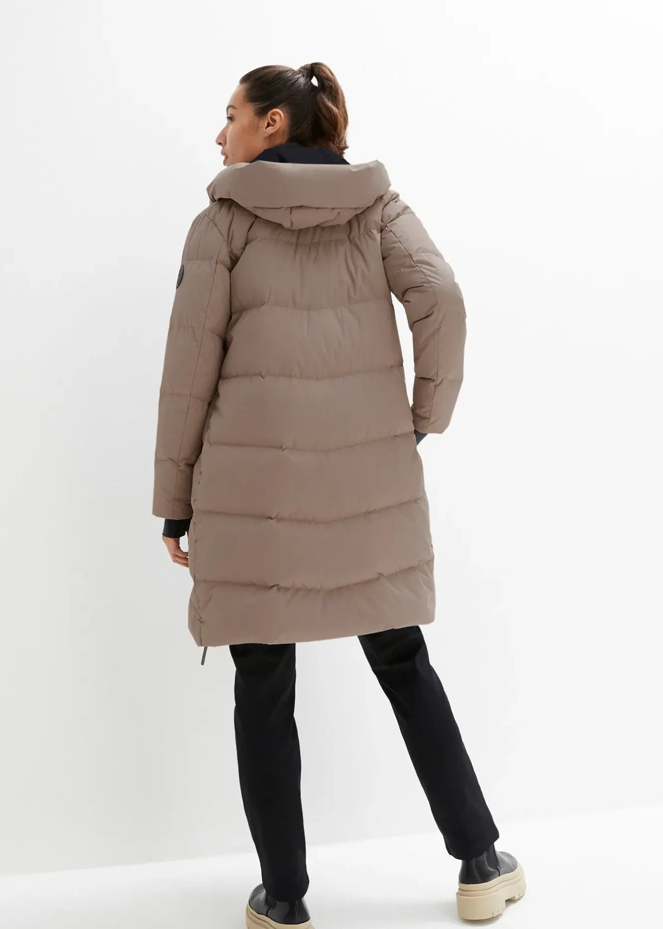 Femme bonprix Vestes & Manteaux|Doudoune imperméable à doublure imprimée