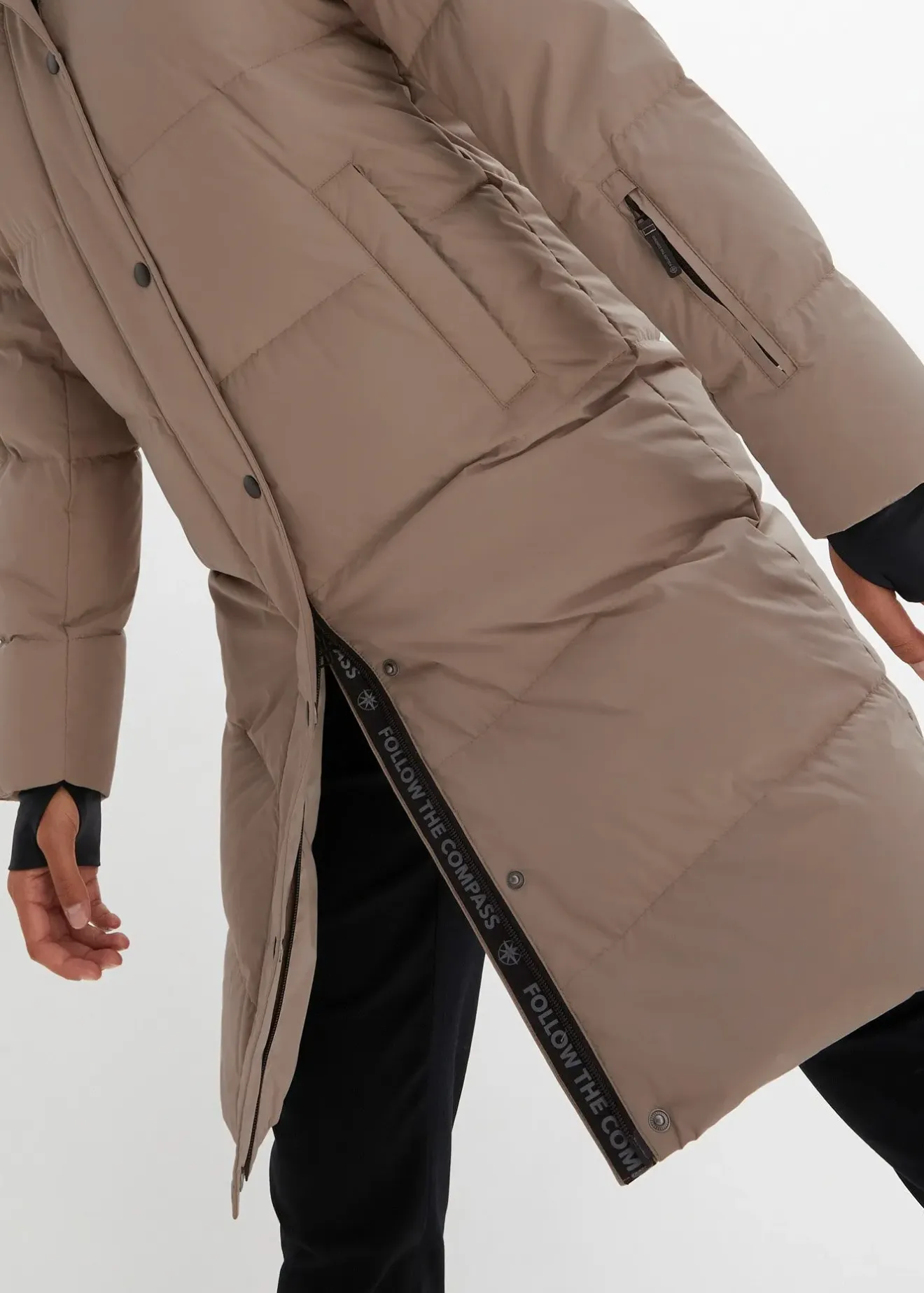 Femme bonprix Vestes & Manteaux|Doudoune imperméable à doublure imprimée