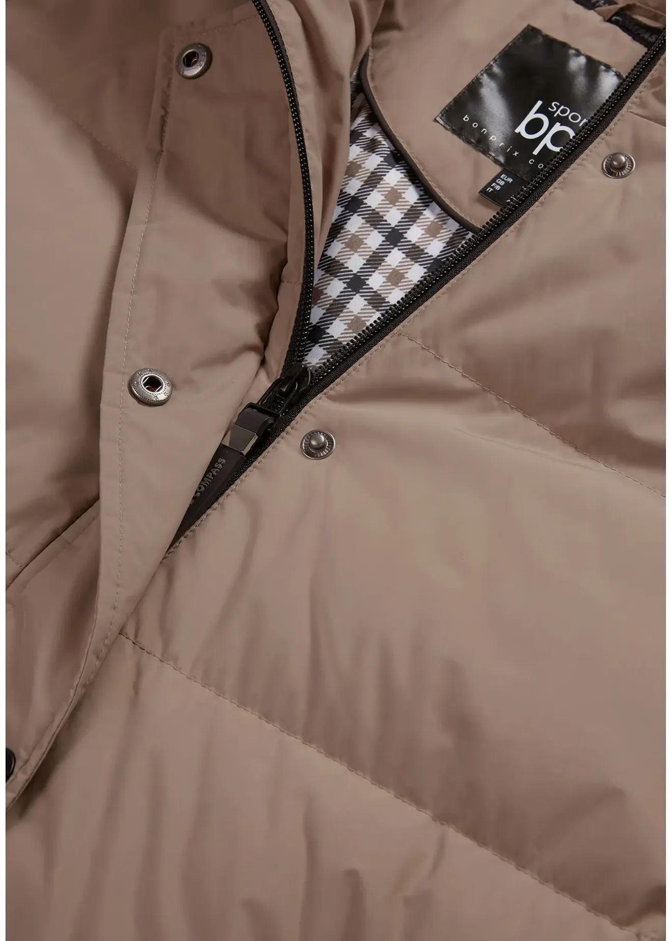 Femme bonprix Vestes & Manteaux|Doudoune imperméable à doublure imprimée