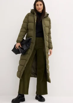 bonprix Doudoune longue à capuche|Femme Vestes & Manteaux