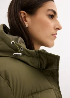 bonprix Doudoune longue à capuche|Femme Vestes & Manteaux