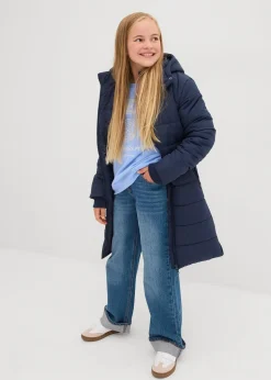 bonprix Doudoune longue à capuche amovible|Enfant Vêtements Enfant|Filles 9-16 Ans·Vestes Outdoor
