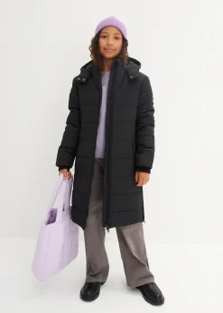Enfant bonprix Vêtements Enfant|Filles 9-16 Ans·Vestes Outdoor|Doudoune longue à capuche amovible