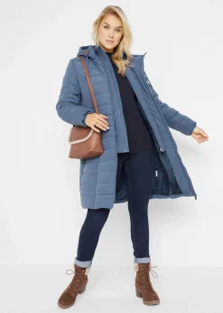 Femme bonprix Vestes & Manteaux|Doudoune longue, style 2 en 1