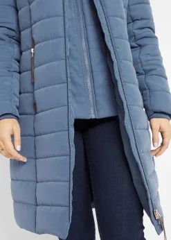 Femme bonprix Vestes & Manteaux|Doudoune longue, style 2 en 1