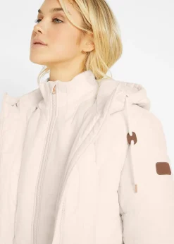 Femme bonprix Vestes & Manteaux|Doudoune longue, style 2 en 1