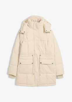 bonprix Doudoune mi-longue avec taille réglable|Femme Vestes & Manteaux