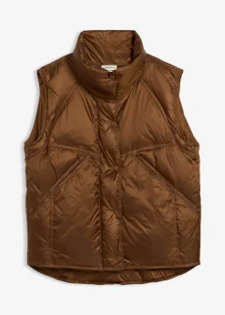 Femme bonprix Vestes & Manteaux|Doudoune sans manches avec duvet recyclé