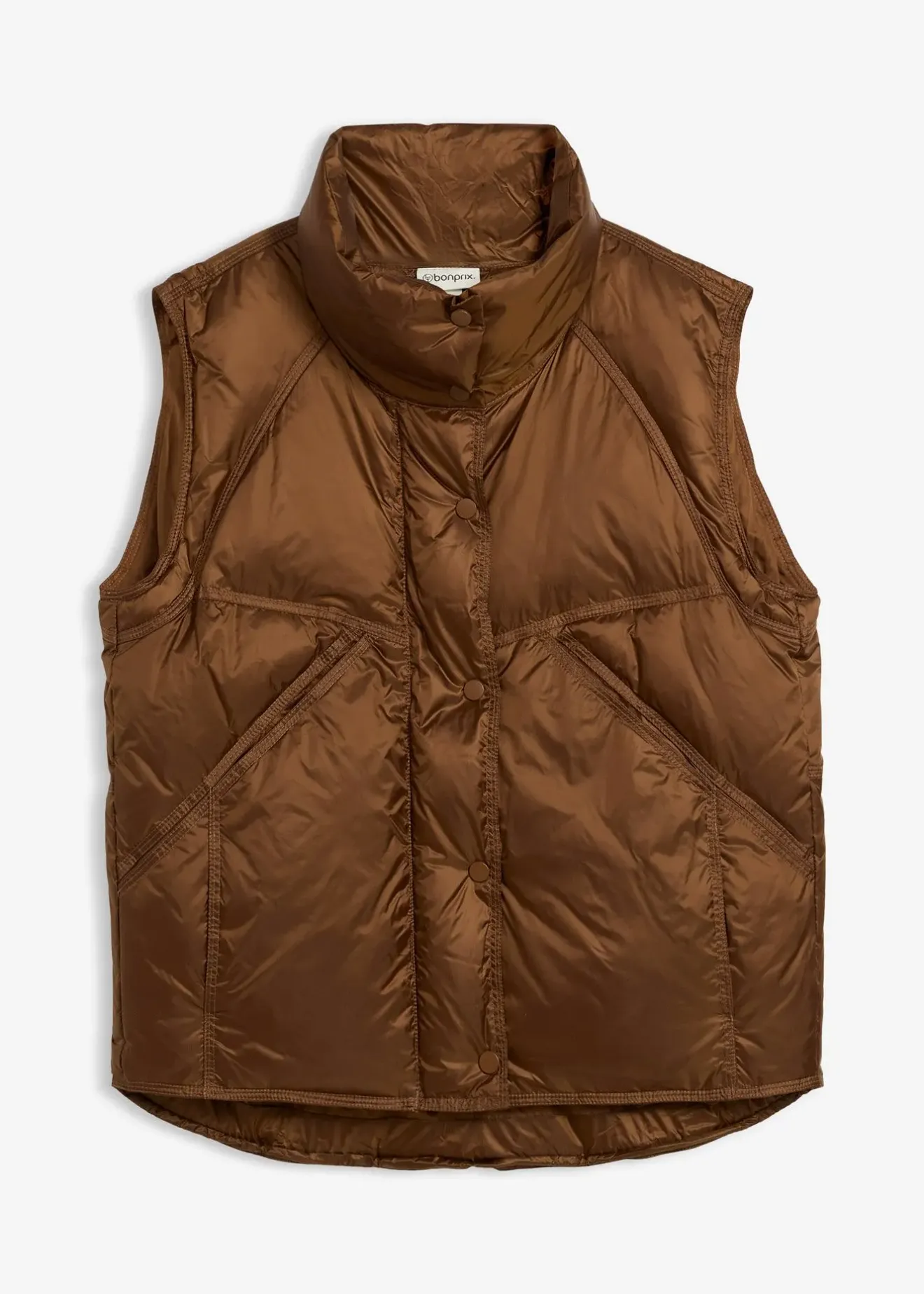 Femme bonprix Vestes & Manteaux|Doudoune sans manches avec duvet recyclé