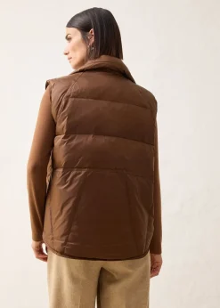 Femme bonprix Vestes & Manteaux|Doudoune sans manches avec duvet recyclé