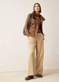 Femme bonprix Vestes & Manteaux|Doudoune sans manches avec duvet recyclé