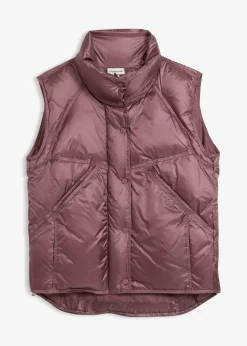 bonprix Doudoune sans manches avec duvet recyclé|Femme Vestes & Manteaux