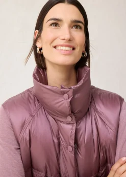 bonprix Doudoune sans manches avec duvet recyclé|Femme Vestes & Manteaux