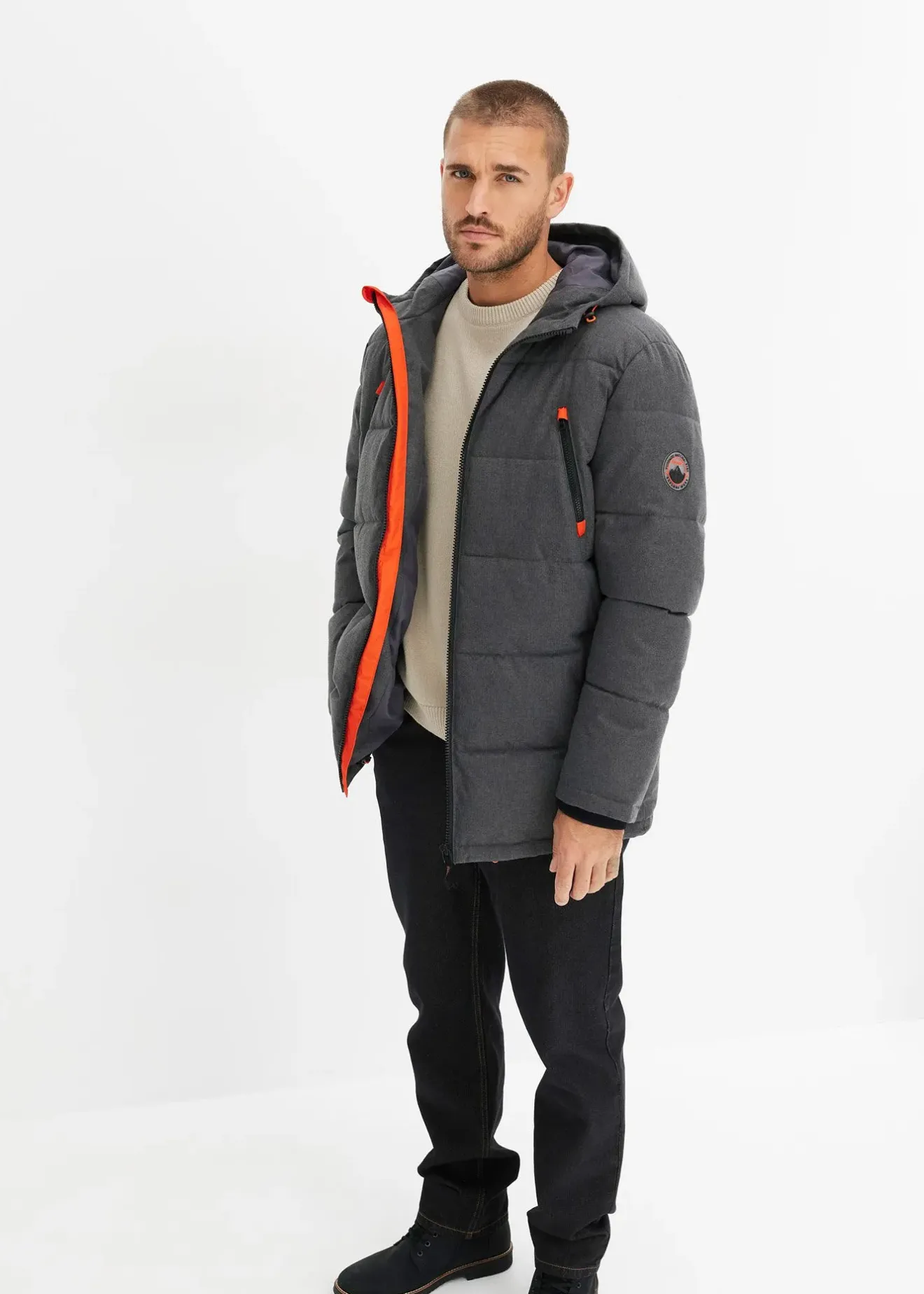 bonprix Doudoune technique, chaude et déperlante|Homme Vêtements De Plein Air|Vestes