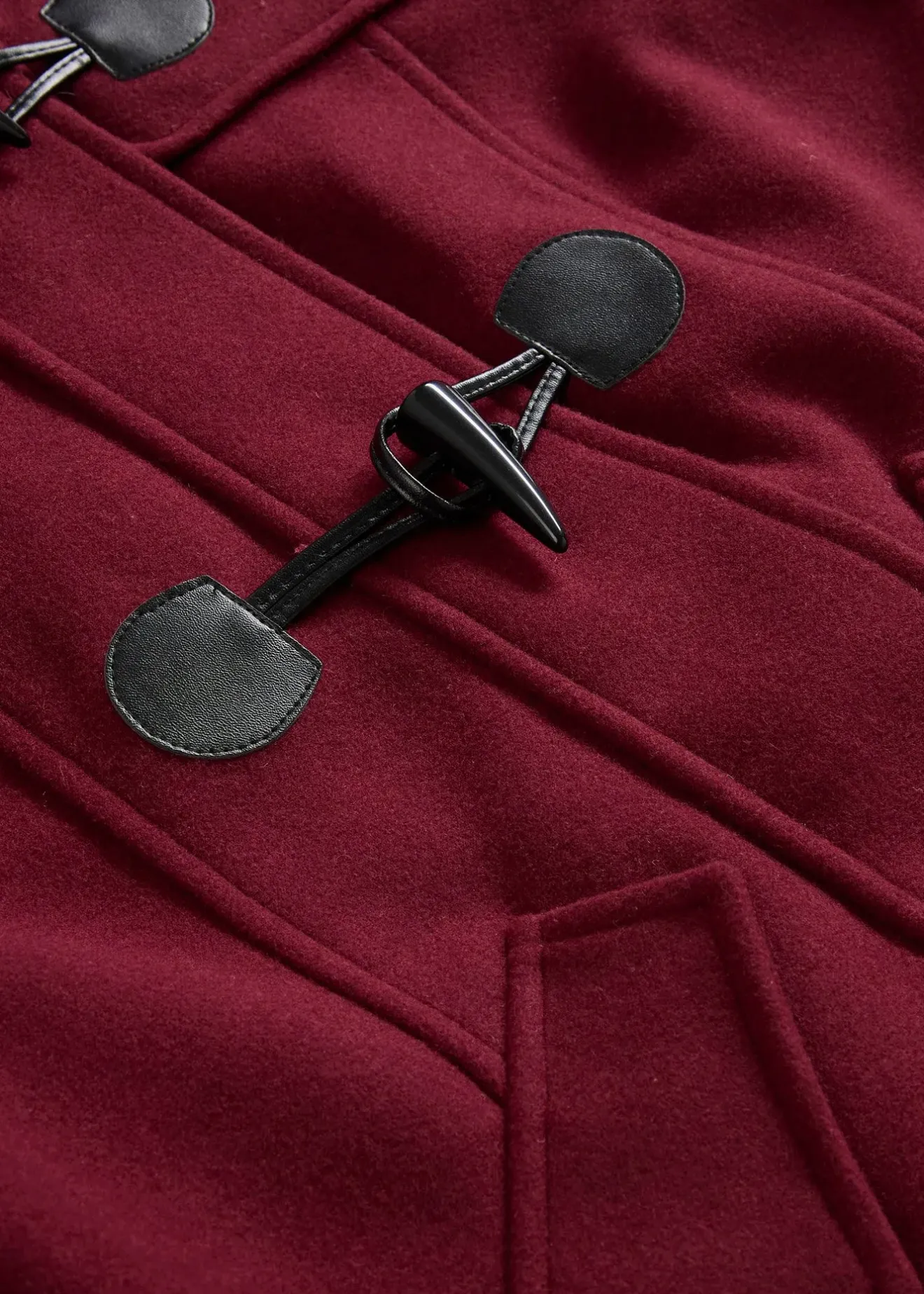 bonprix Duffle-coat aspect laine|Femme Vestes & Manteaux