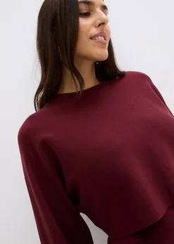 Femme bonprix Robes|Ensemble 2 pièces en maille