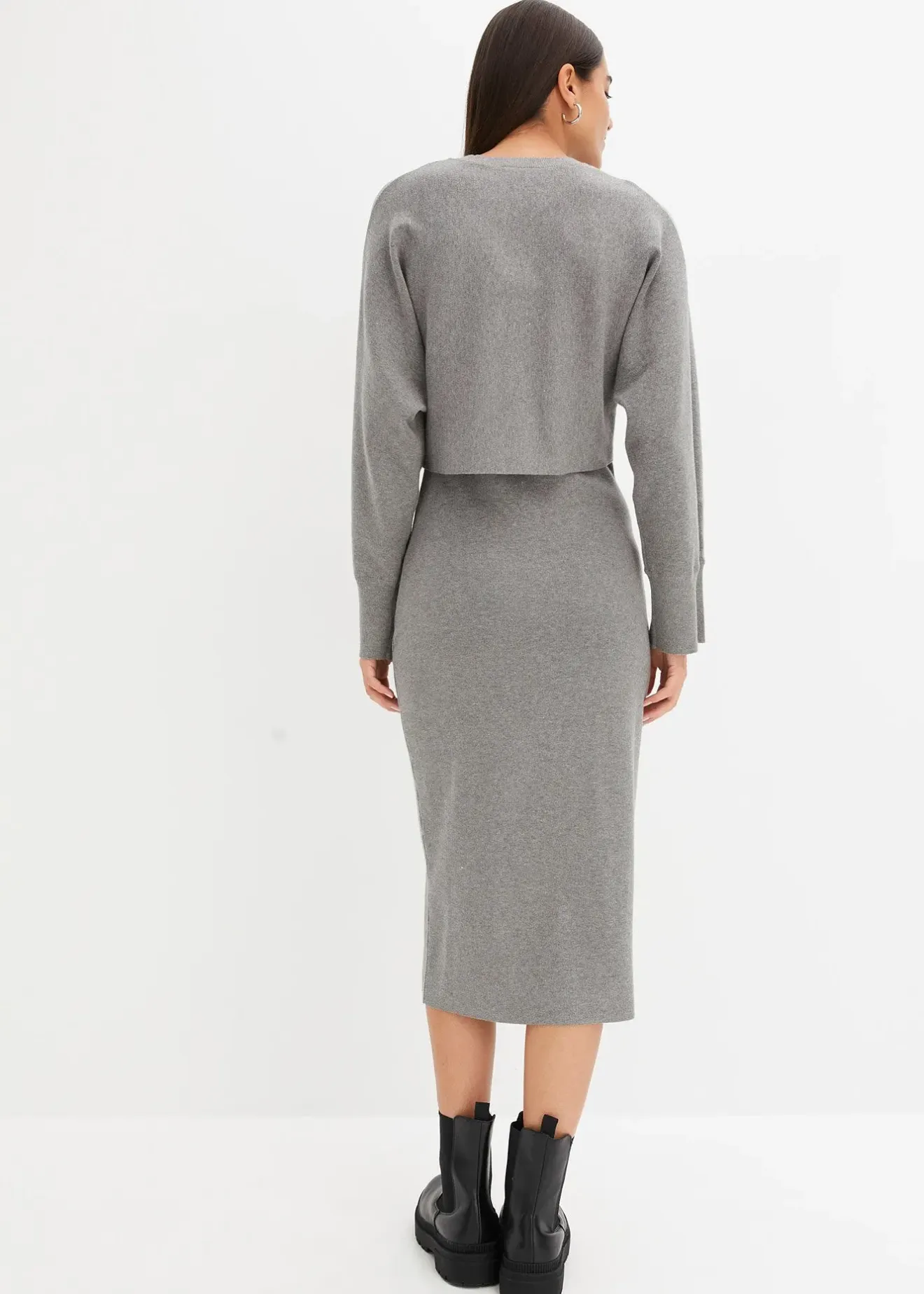 bonprix Ensemble 2 pièces en maille|Femme Robes