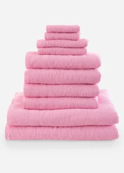 bonprix Salle De Bain·Serviettes De Toilette|Serviettes De Toilette|Ensemble de bain (10 pces)