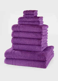 bonprix Salle De Bain·Serviettes De Toilette|Serviettes De Toilette|Ensemble de bain (10 pces)