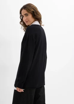 bonprix Ensemble de grossesse et d’allaitement avec pull et blouse sans manches|Femme Femme Enceinte