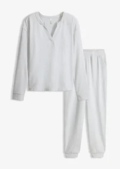 Femme bonprix Homewear|Lingerie Nuit|Ensemble d’intérieur doux en jersey gaufré