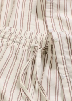 bonprix Ensemble d’intérieur en coton tissé, oversize|Femme Homewear|Lingerie Nuit