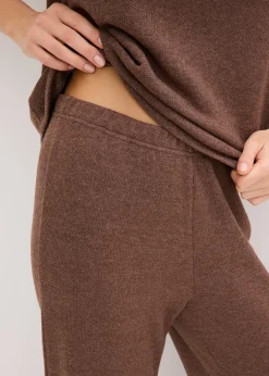 bonprix Ensemble d’intérieur en matière douce et texturée|Femme Homewear|Lingerie Nuit