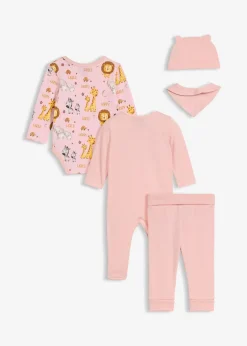 bonprix Ensemble naissance 5 pièces 100% coton|Enfant Vêtements Enfant