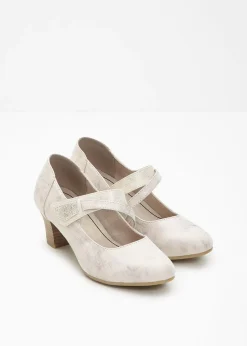 Femme Jana Marques|Chaussures Confort|Escarpins à brides , largeur confortable