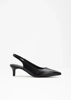 bonprix Escarpins slingback à petit talon fin|Femme Escarpins