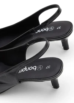 bonprix Escarpins slingback à petit talon fin|Femme Escarpins
