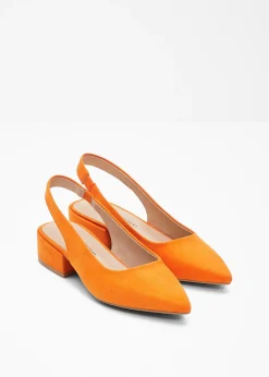 Femme bonprix Escarpins|Escarpins slingback à talon plat