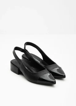 bonprix Escarpins slingback à talon plat|Femme Escarpins