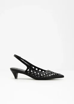 Femme bonprix Escarpins|Escarpins slingback perforés
