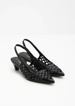 Femme bonprix Escarpins|Escarpins slingback perforés